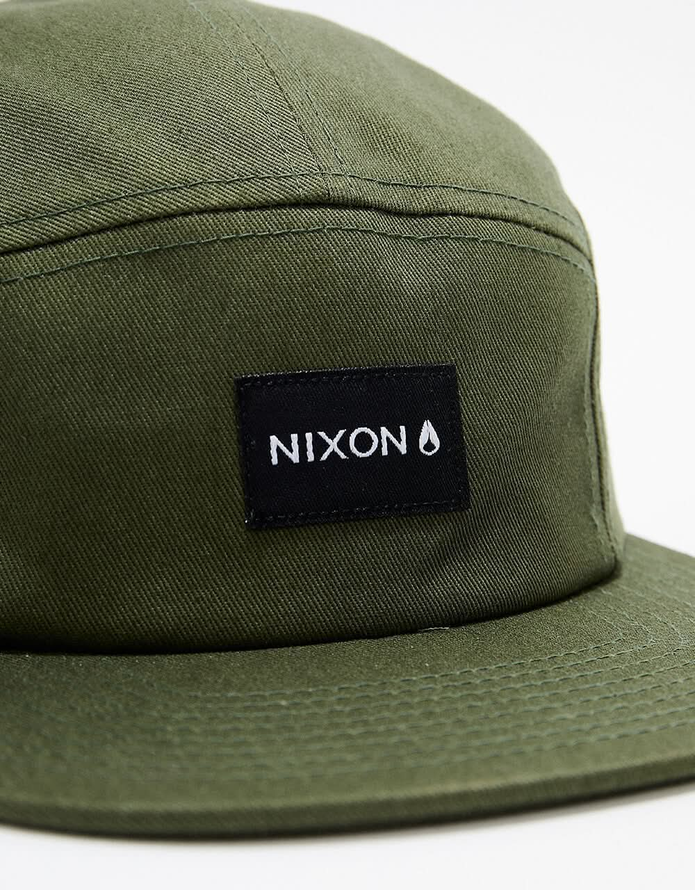 Nixon Mikey Strapback 5 Panel Cap - Olive