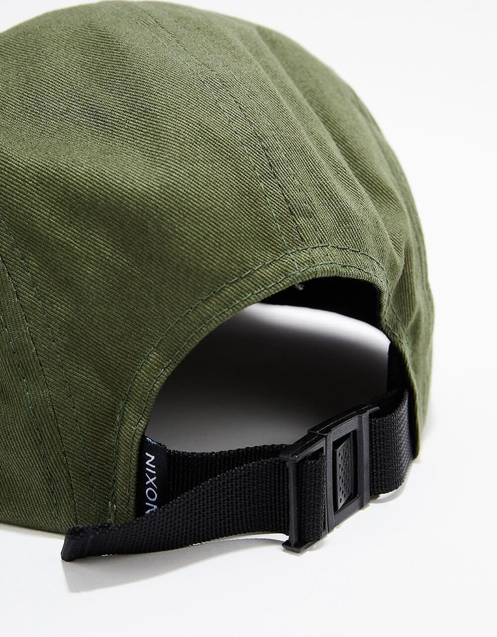 Nixon Mikey Strapback 5 Panel Cap - Olive