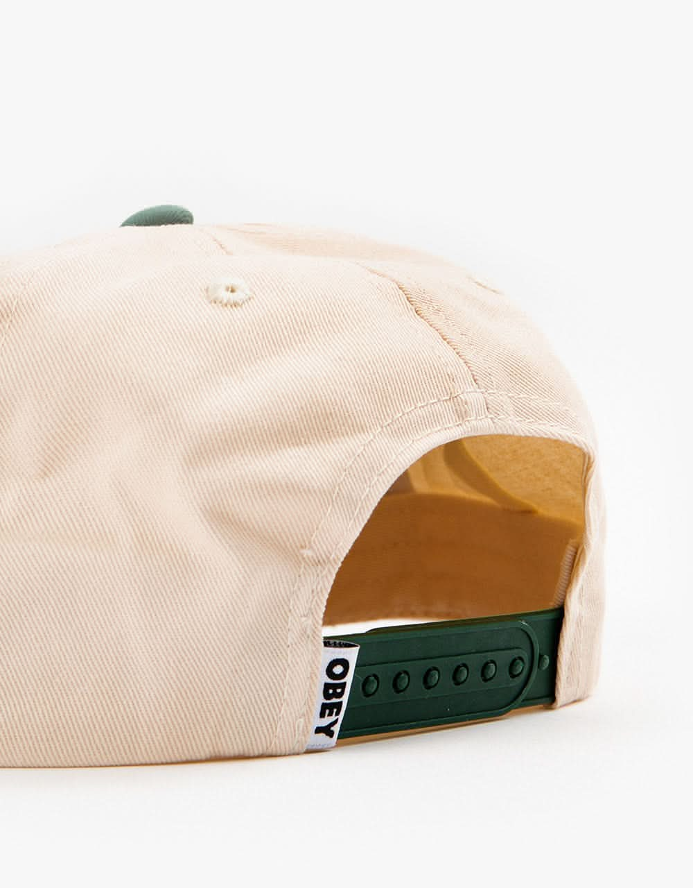 Obey Sunshine 6 Panel Snapback Cap - Unbleached Multi