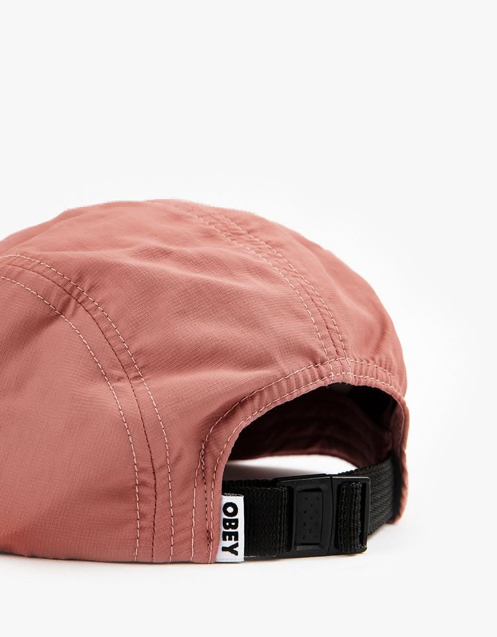 Obey Bold Fazer 5 Panel Camp Cap - Pink Amethyst