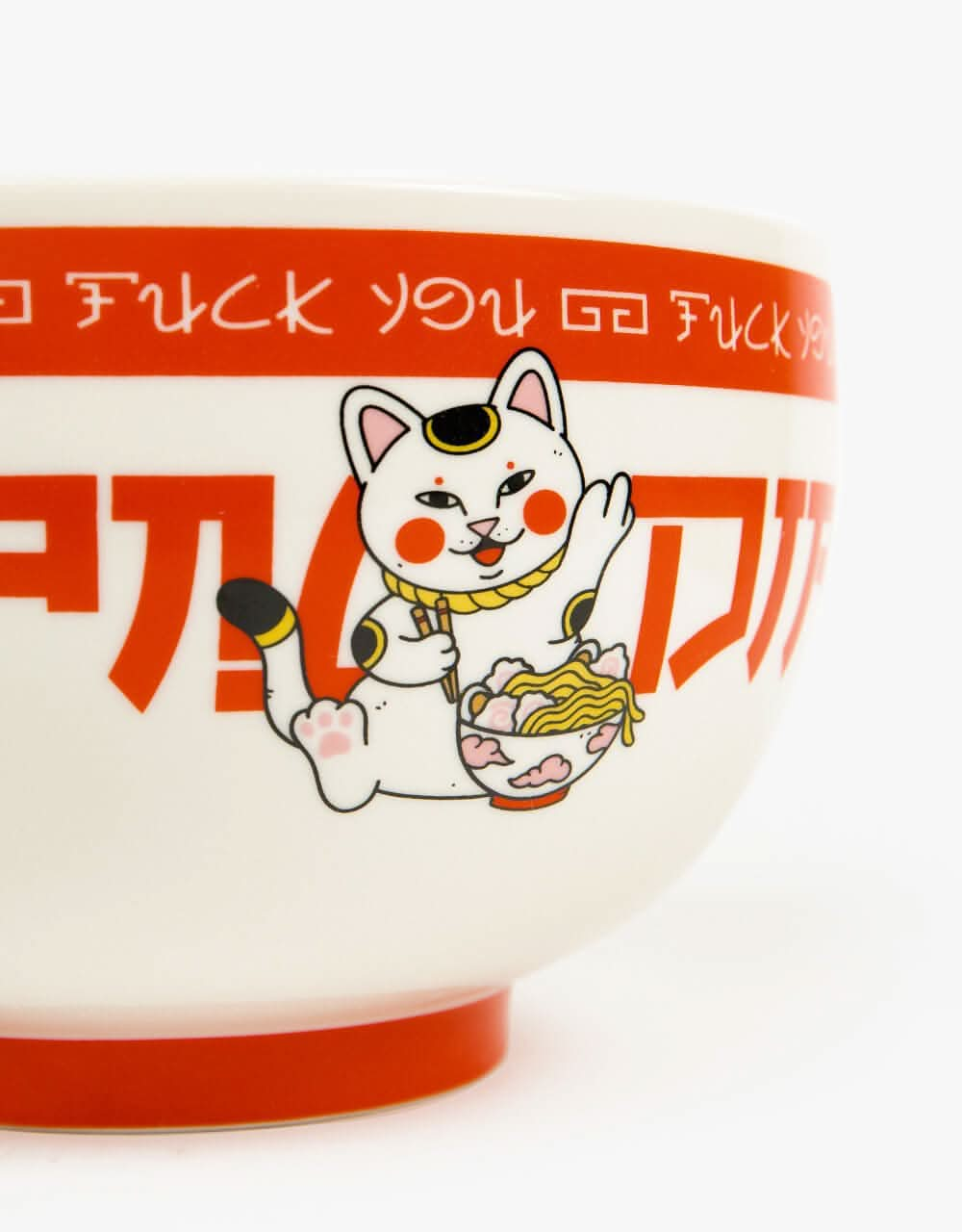 RIPNDIP Lucky Nerm Bowl - White & Red