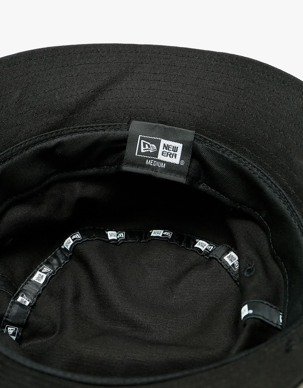 New Era Essential Tapered Bucket Hat - Black