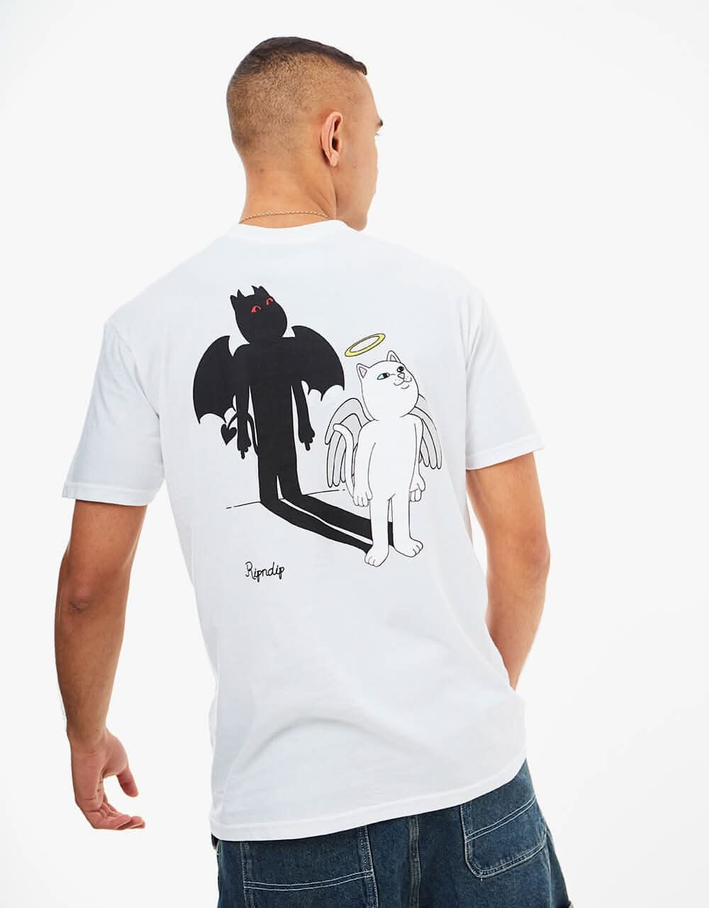 RIPNDIP Shadow Friend T-Shirt  - White