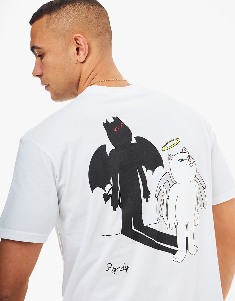 RIPNDIP Shadow Friend T-Shirt  - White