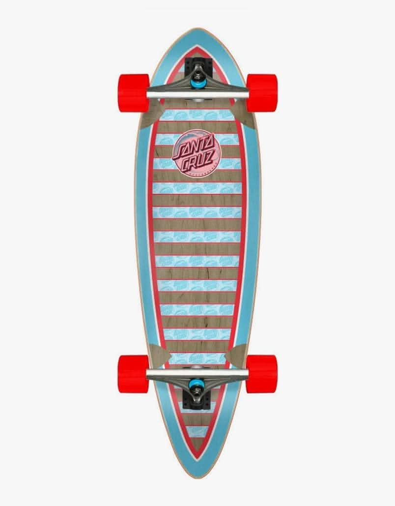 Santa Cruz Decoder Wave Pintail Longboard - 33" x 9.2"