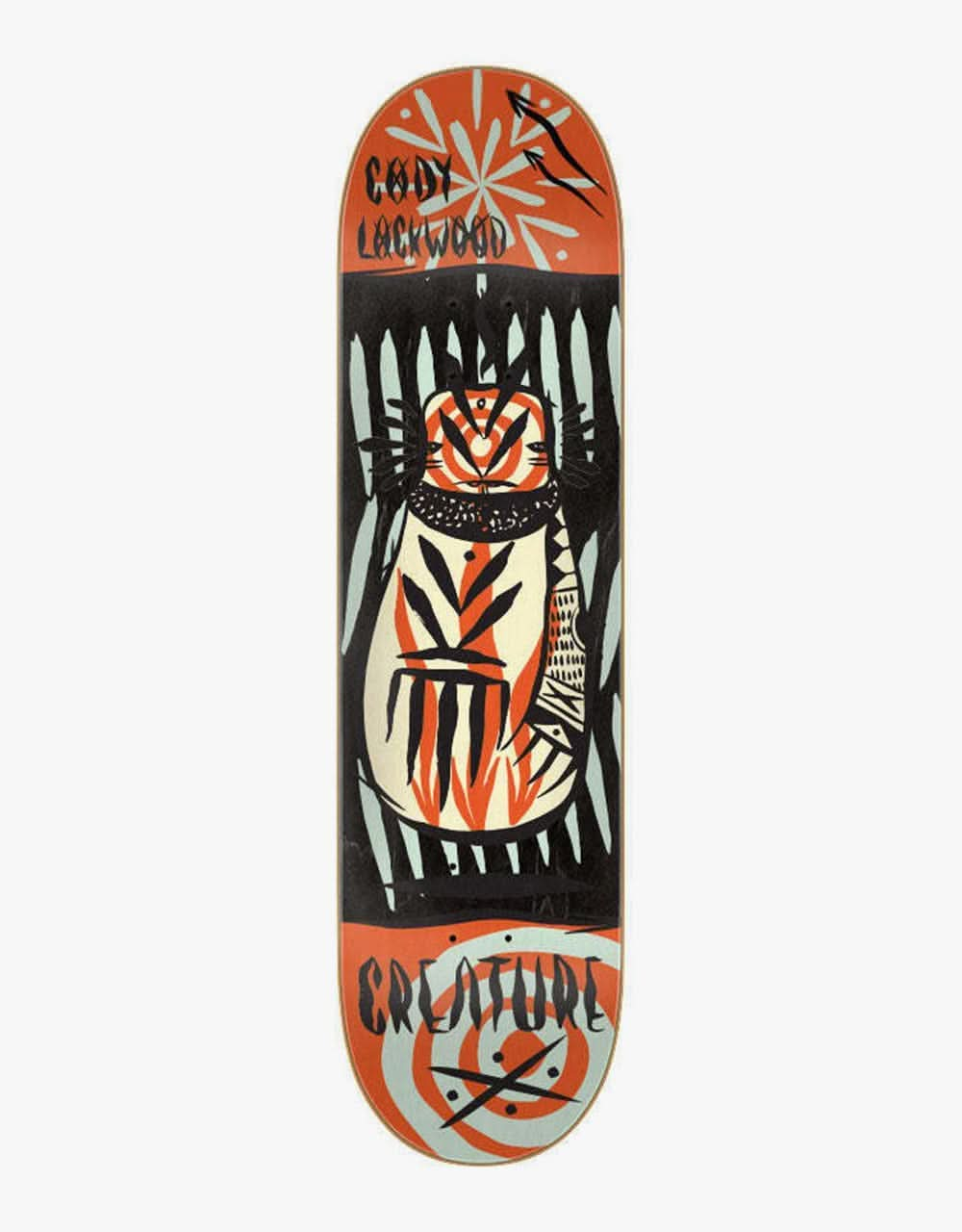 Creature Lockwood Token Skateboard Deck - 8.25"