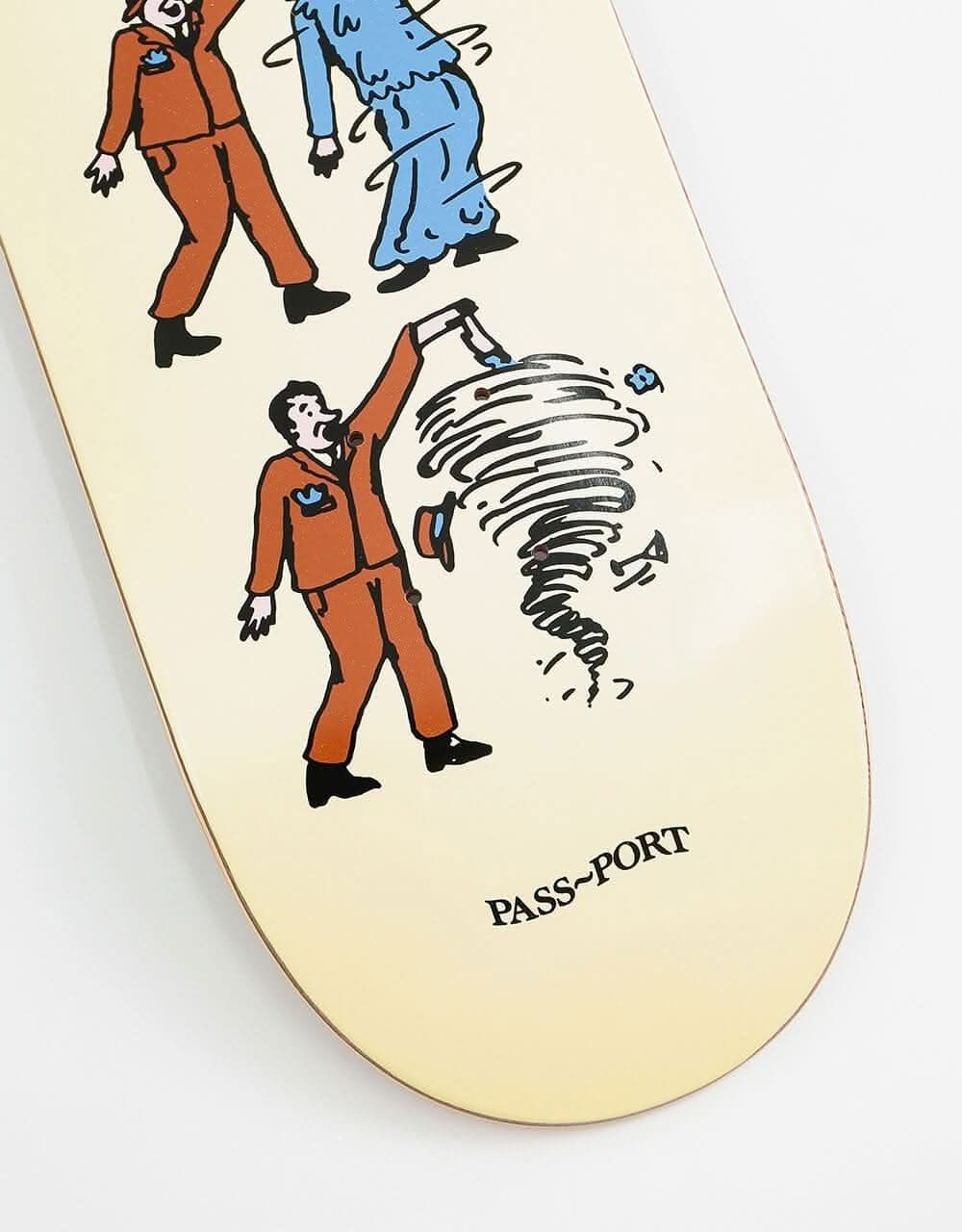 Pass Port Dancer Try Hard Series Skateboard Deck - 8.38"