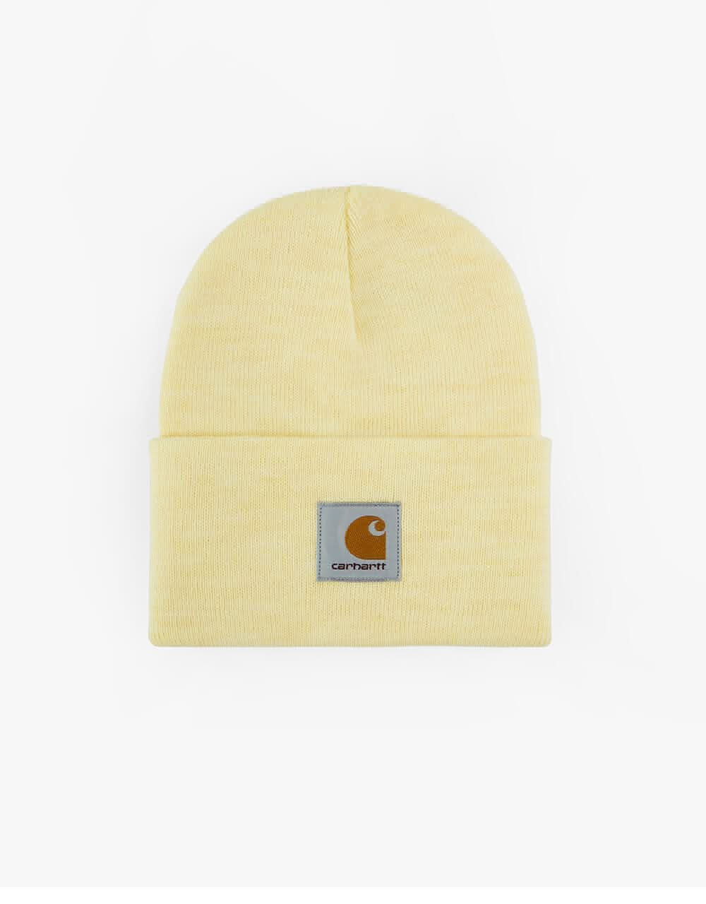 Carhartt WIP Acrylic Watch Beanie - Soft Yellow Heather