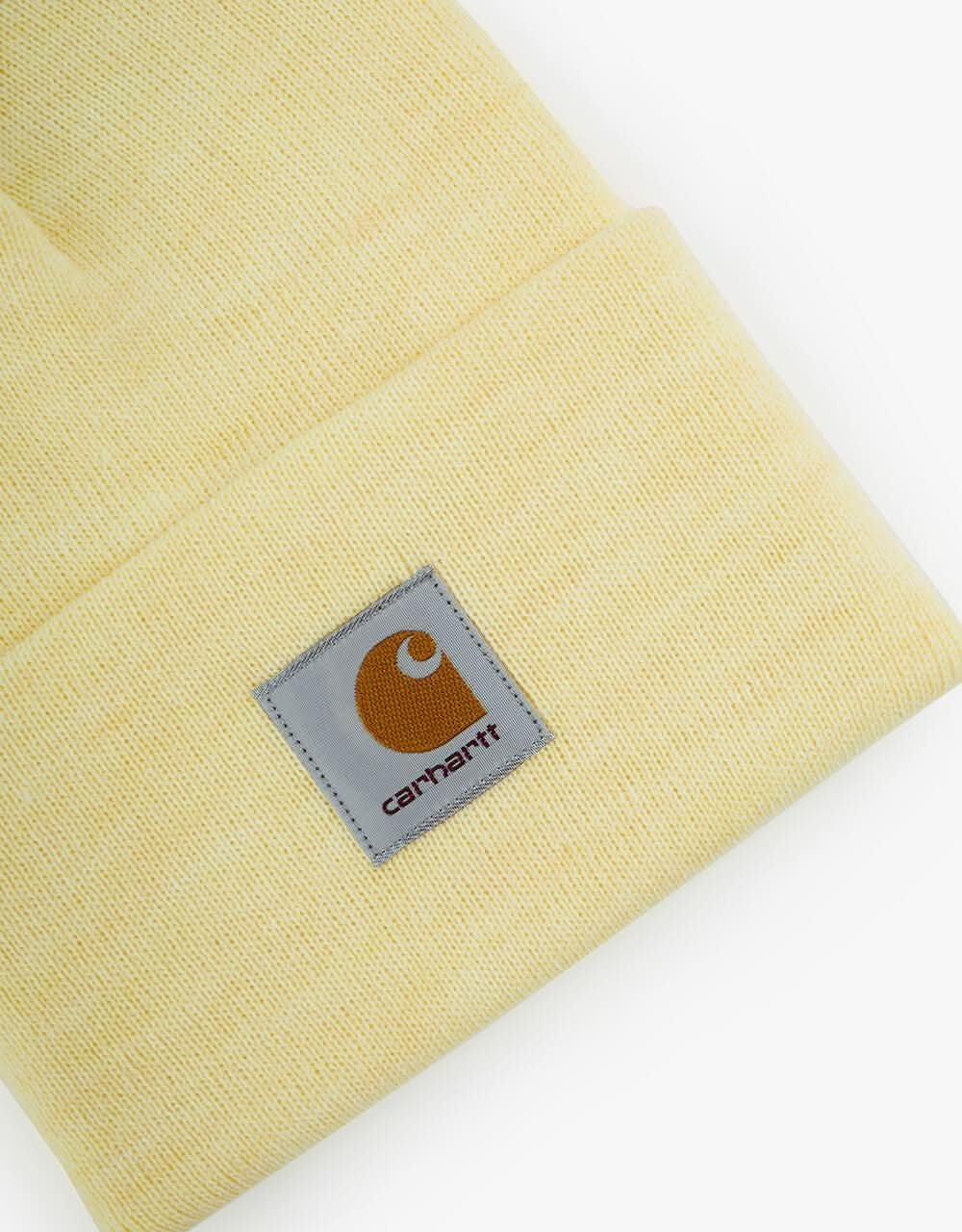 Carhartt WIP Acrylic Watch Beanie - Soft Yellow Heather