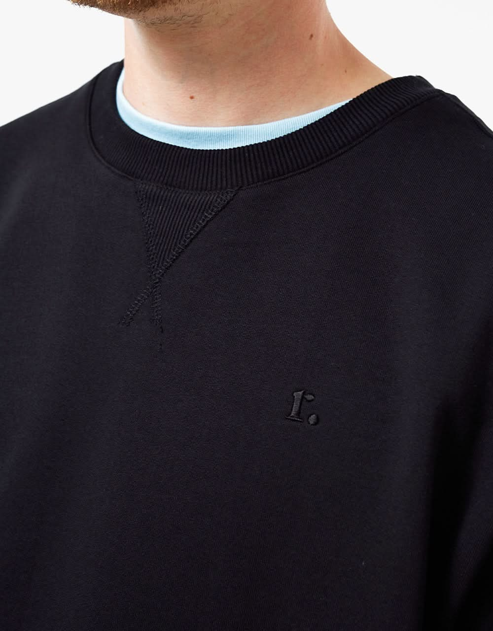 Sweat-shirt Bio Premium Route One - Noir