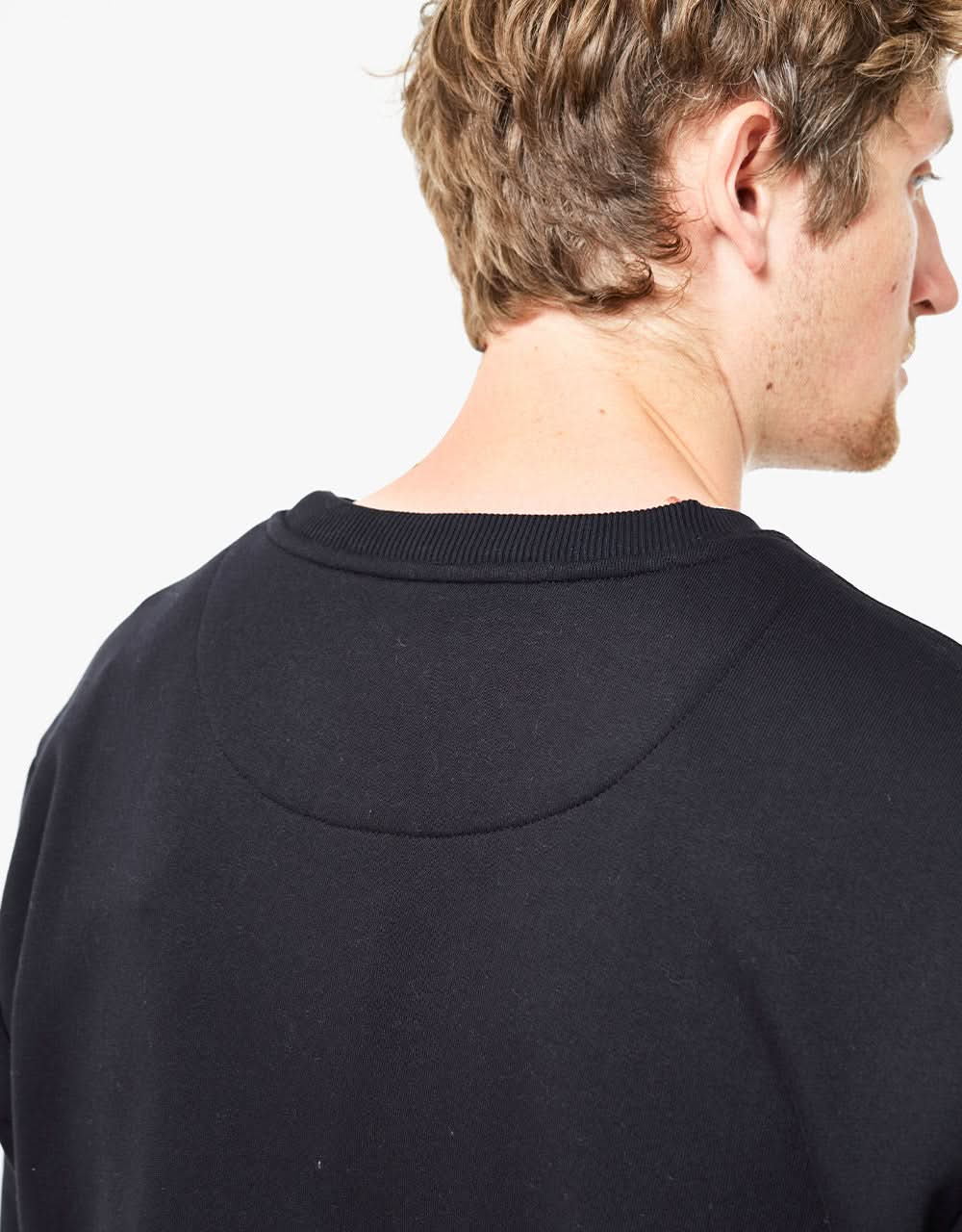 Sweat-shirt Bio Premium Route One - Noir