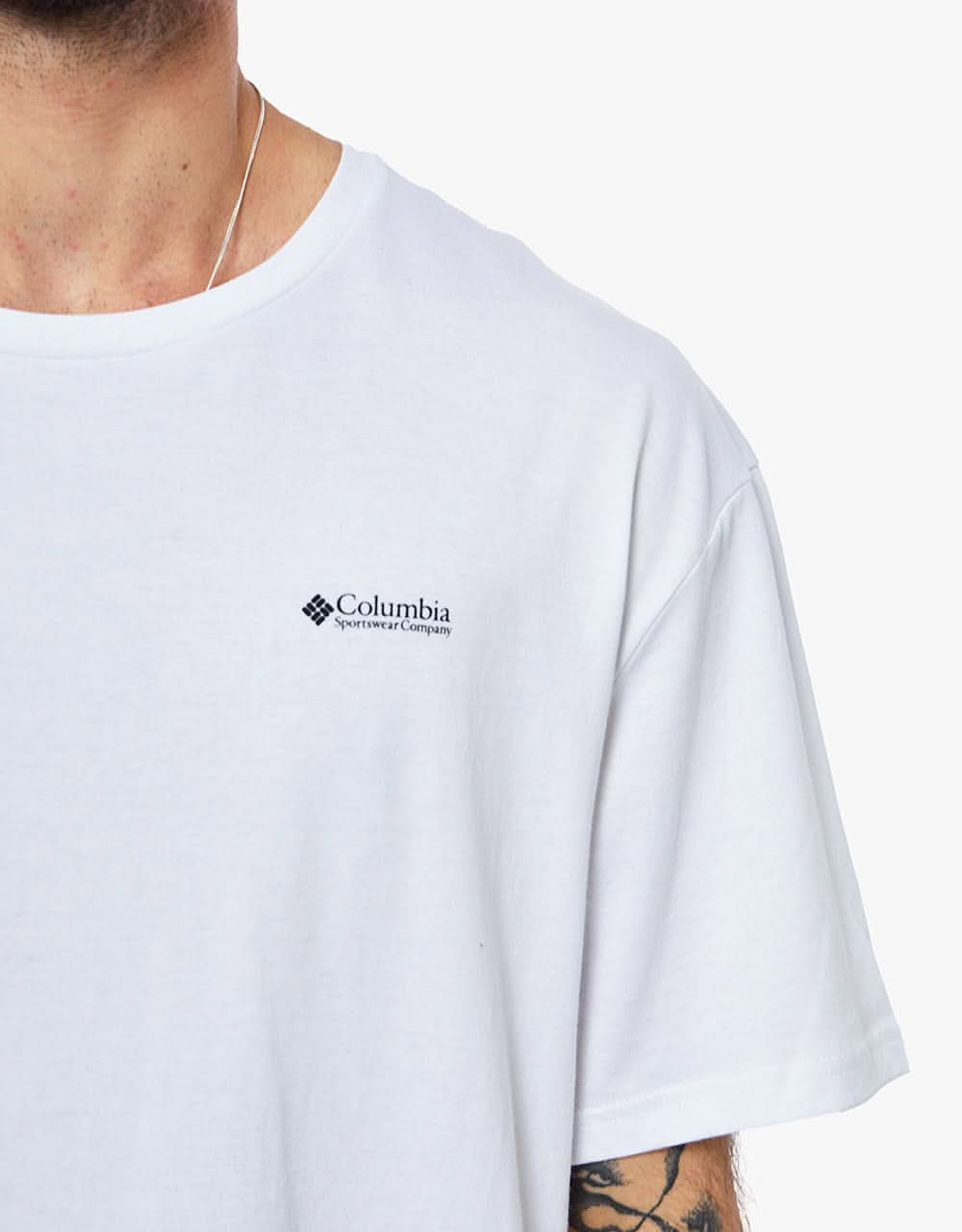 Columbia Path Lake™ T-Shirt - White/Field Creek