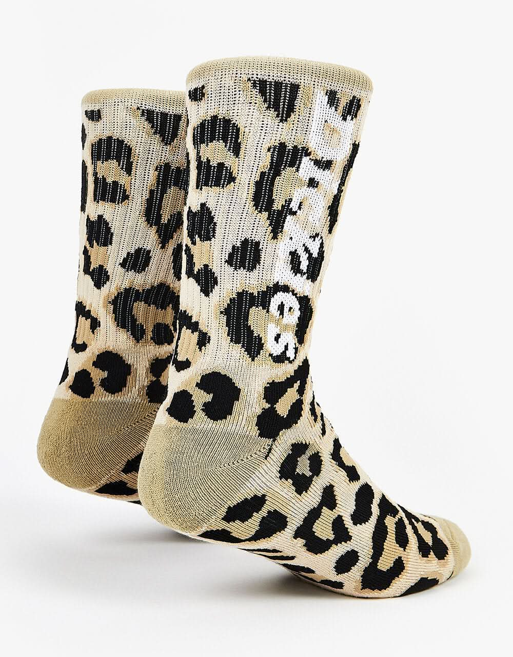 Dickies Silver Firs Socks - Leopard Print