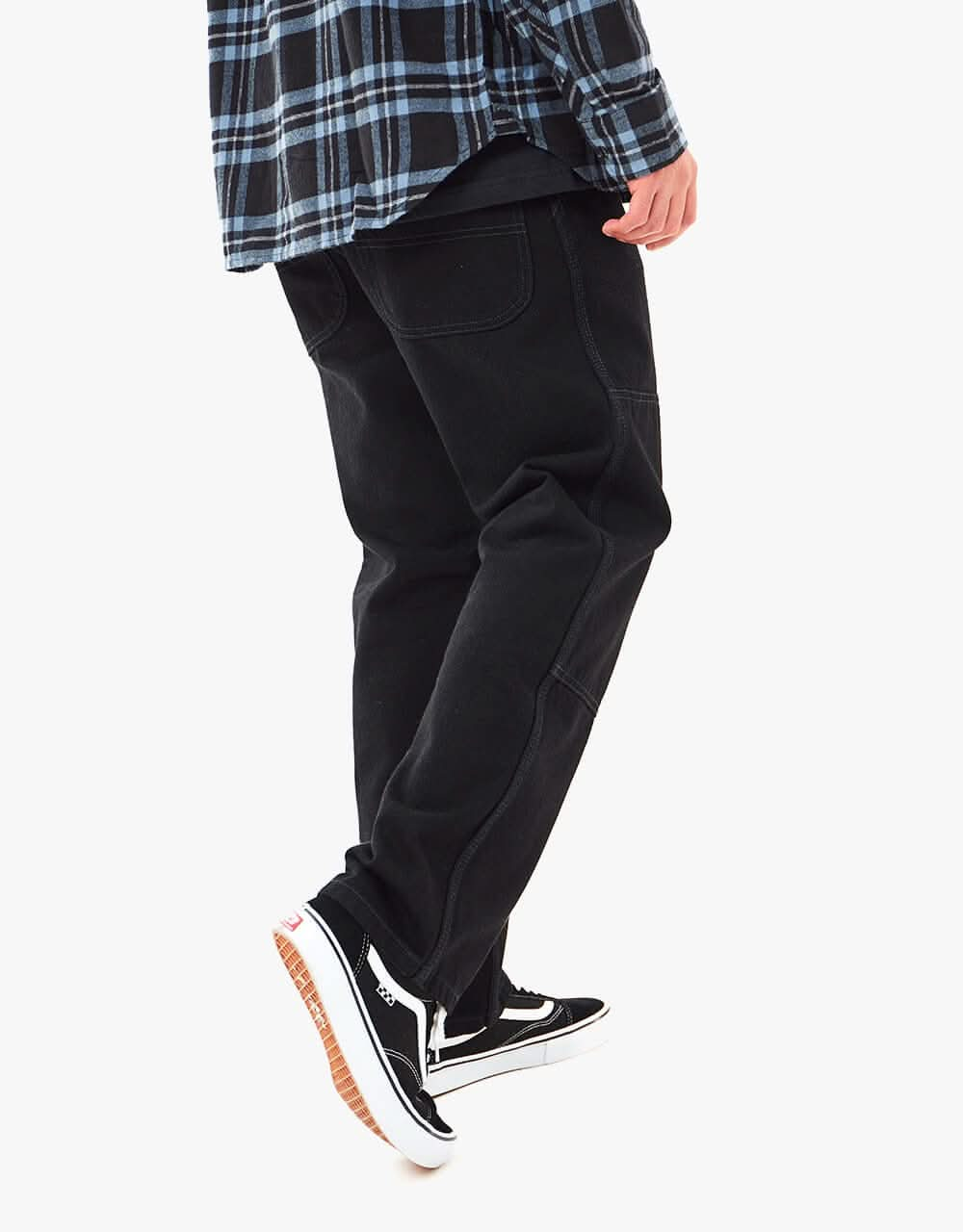 Vans V96 Relaxed Pant - Black (RZ/Denim)