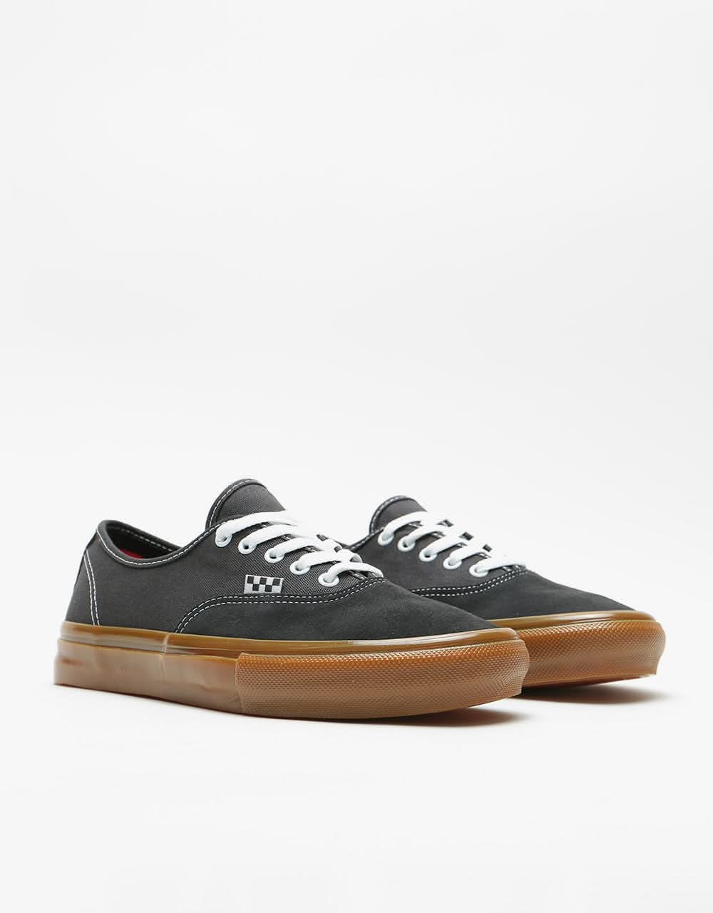 Vans Skate Authentic Shoes - Raven/Gum