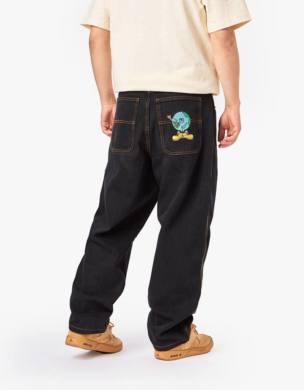 Butter Goods Timbo Denim Pant - Washed Black