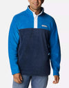 Columbia Steens Mountain™ Half Snap Fleece - Bright Indigo/Collegiate Navy/White