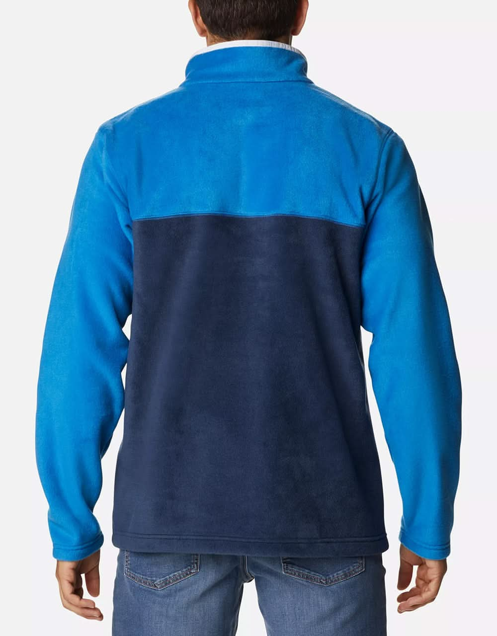 Columbia Steens Mountain™ Half Snap Fleece - Bright Indigo/Collegiate Navy/White