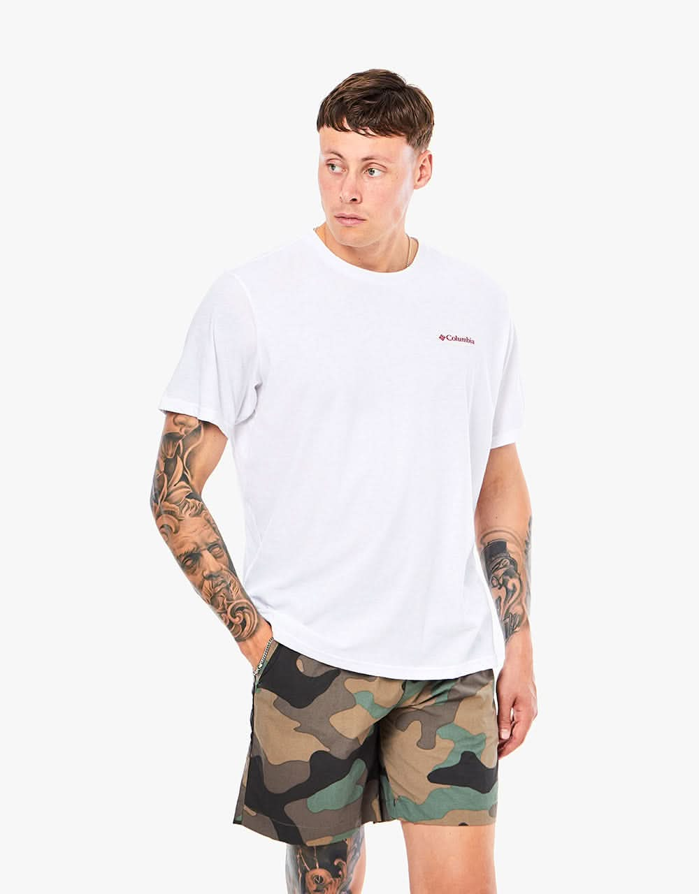 Columbia High Dune™ II T-Shirt - White/True Direction