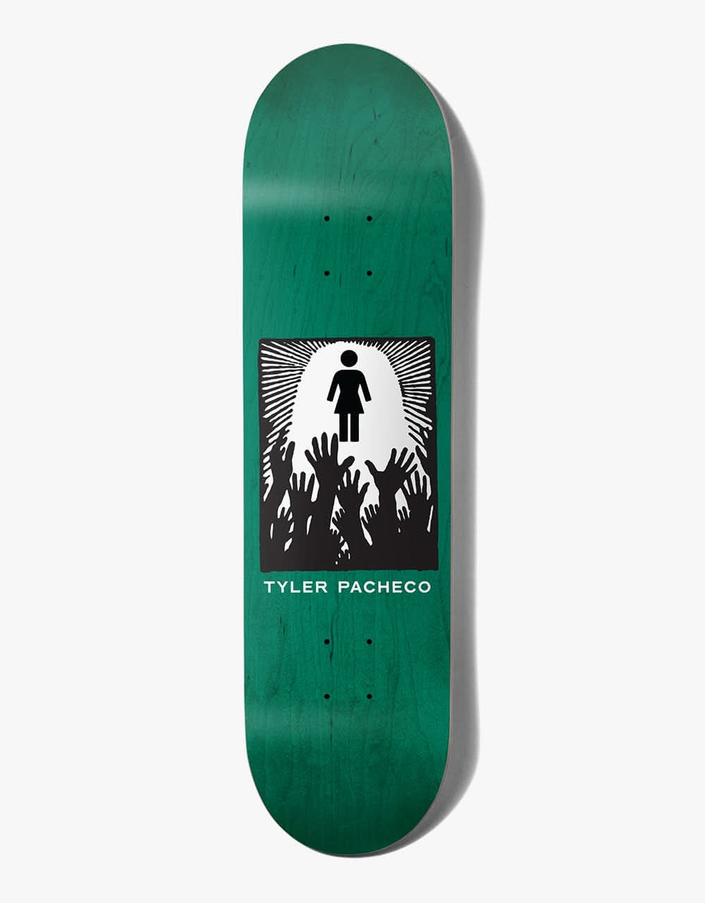 Girl Pacheco Praise Skateboard Deck - 8.5"