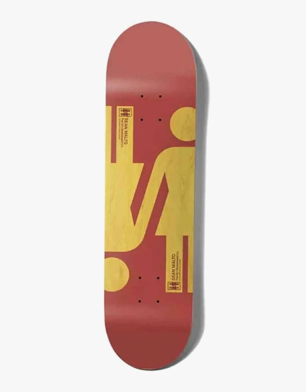 Girl Malto Double OG Twin Tip Skateboard Deck - 8.5"