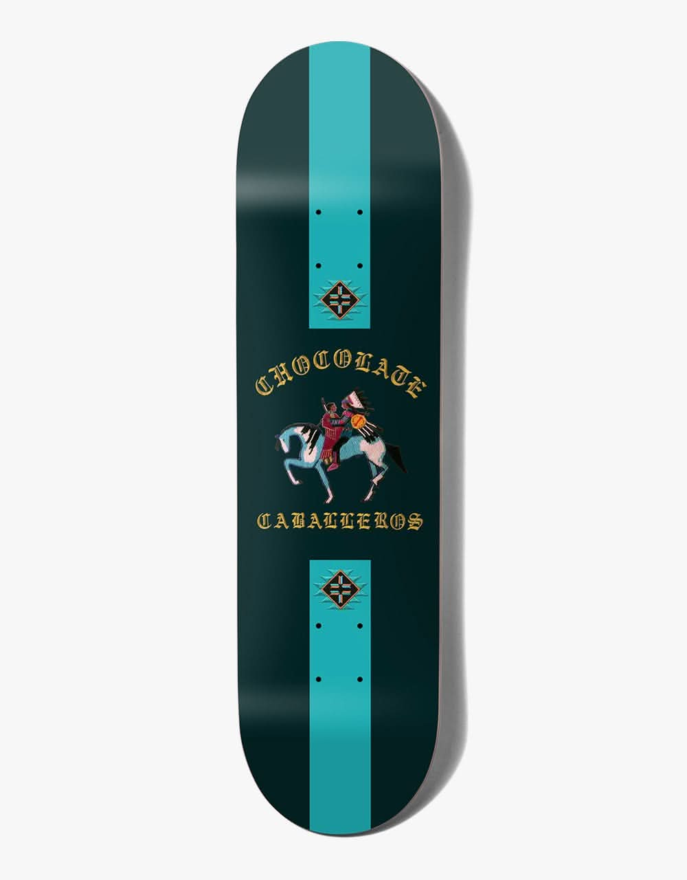 Chocolate Perez Caballeros Skateboard Deck - 8.375"