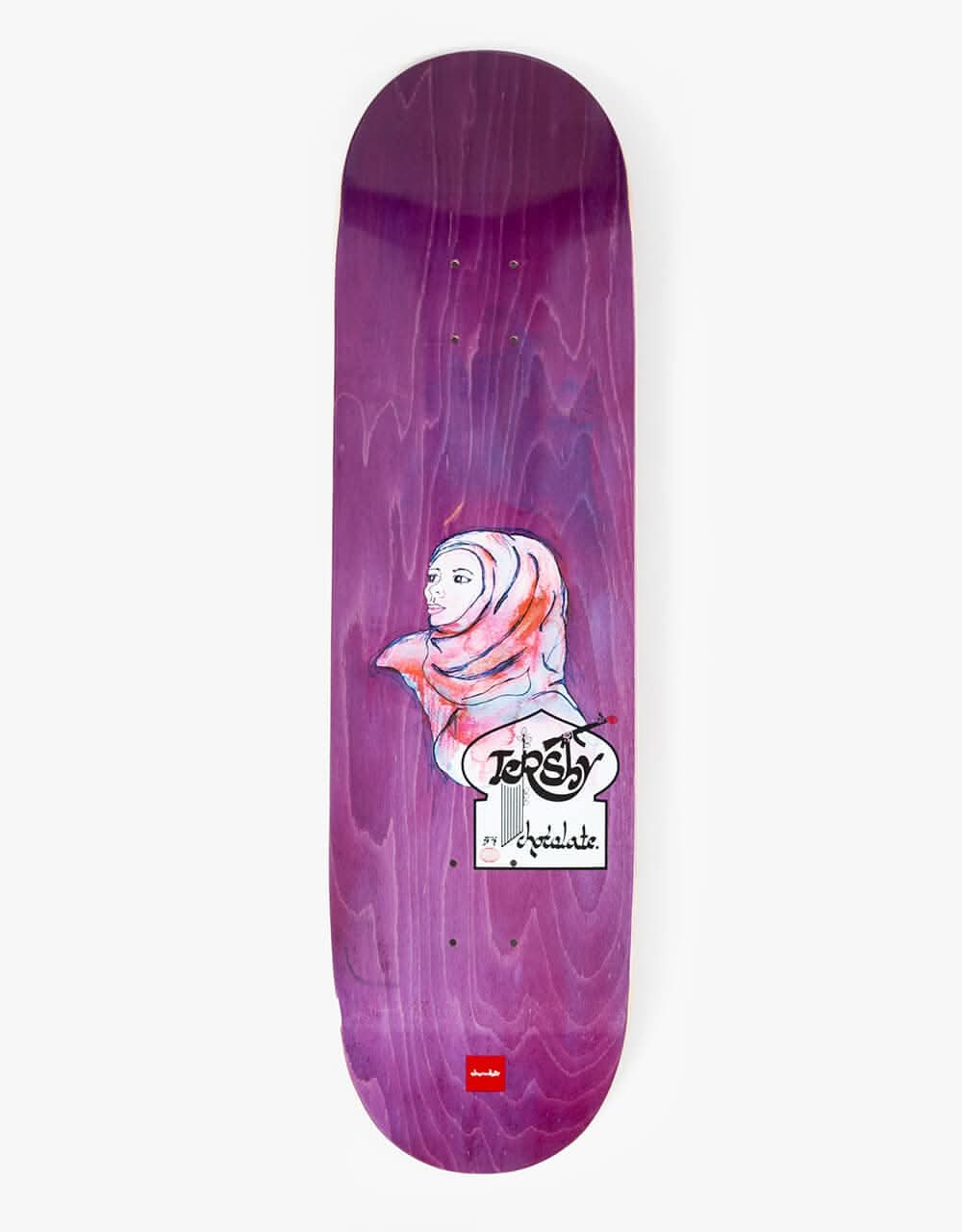 Chocolate Tershy Tarshish Love 'POP SECRET' Skateboard Deck - 8.5"