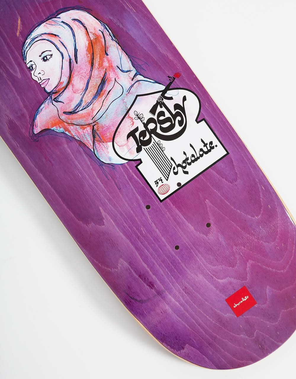 Chocolate Tershy Tarshish Love 'POP SECRET' Skateboard Deck - 8.5"