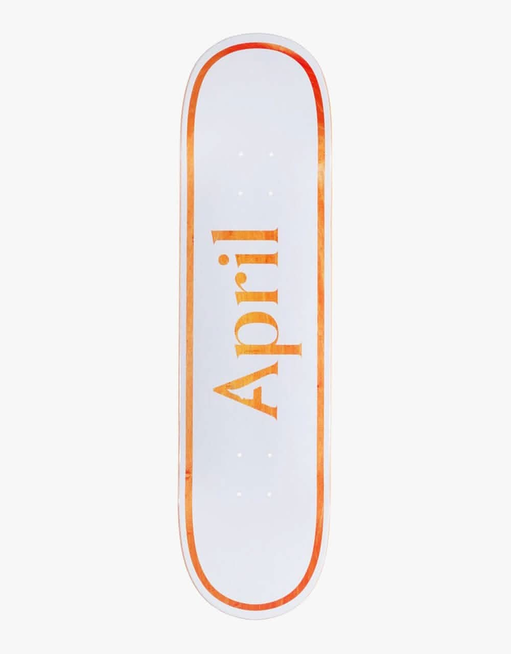 April OG Logo Skateboard Deck - 8.25"