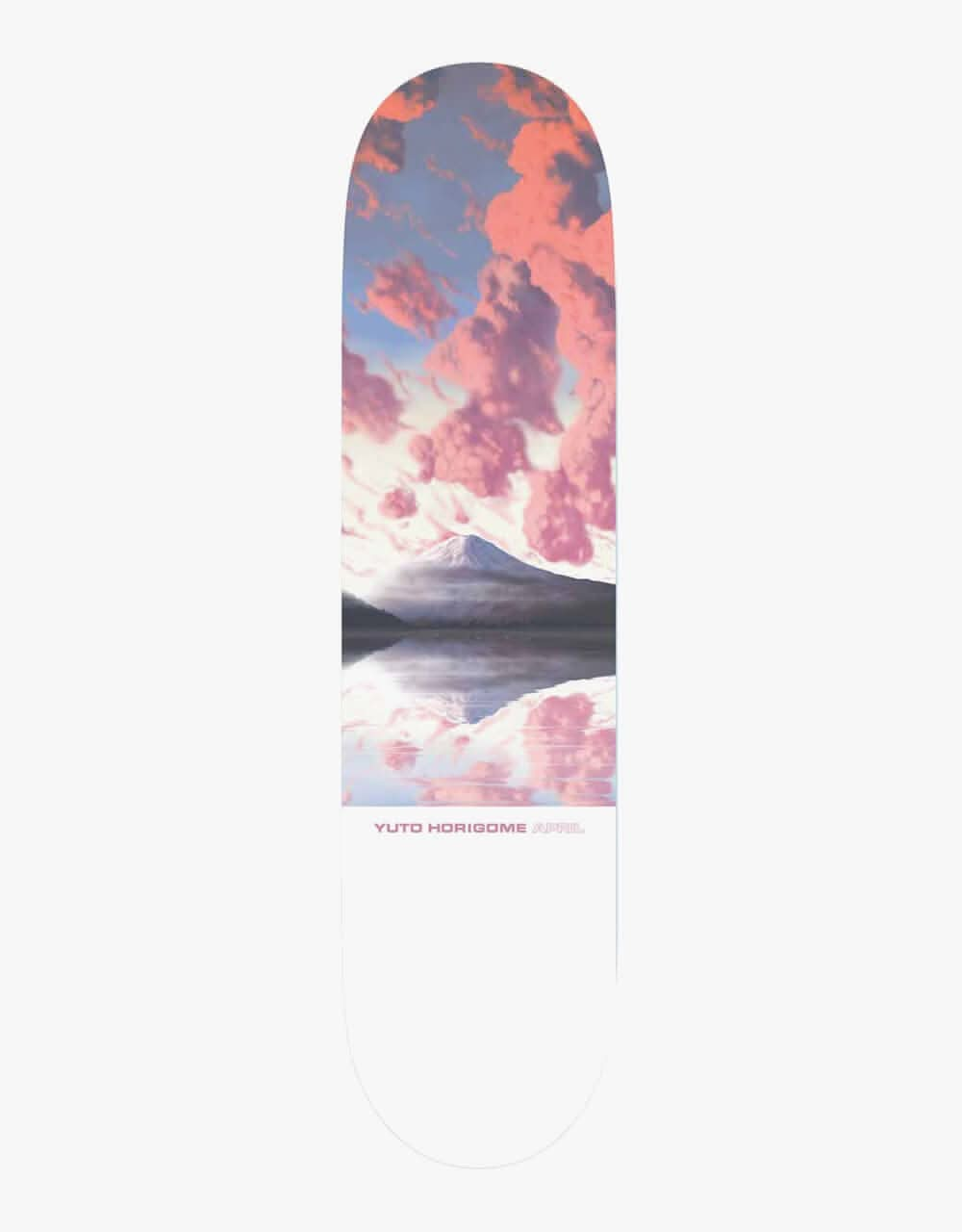 April Yuto Fuji Skateboard Deck - 8.25"