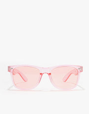 Route One Wayfarer Sunglasses - Clear Pink