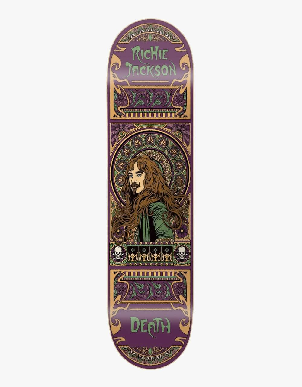 Death Jackson Art Nouveau Skateboard Deck - 8.5”