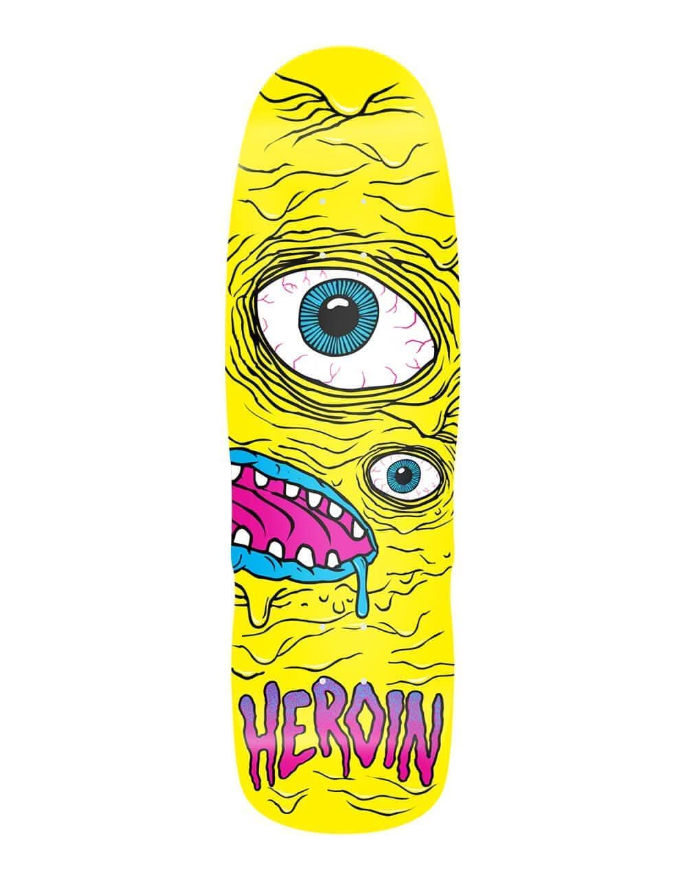 Heroin Mini Mutant Skateboard Deck - 8.625"