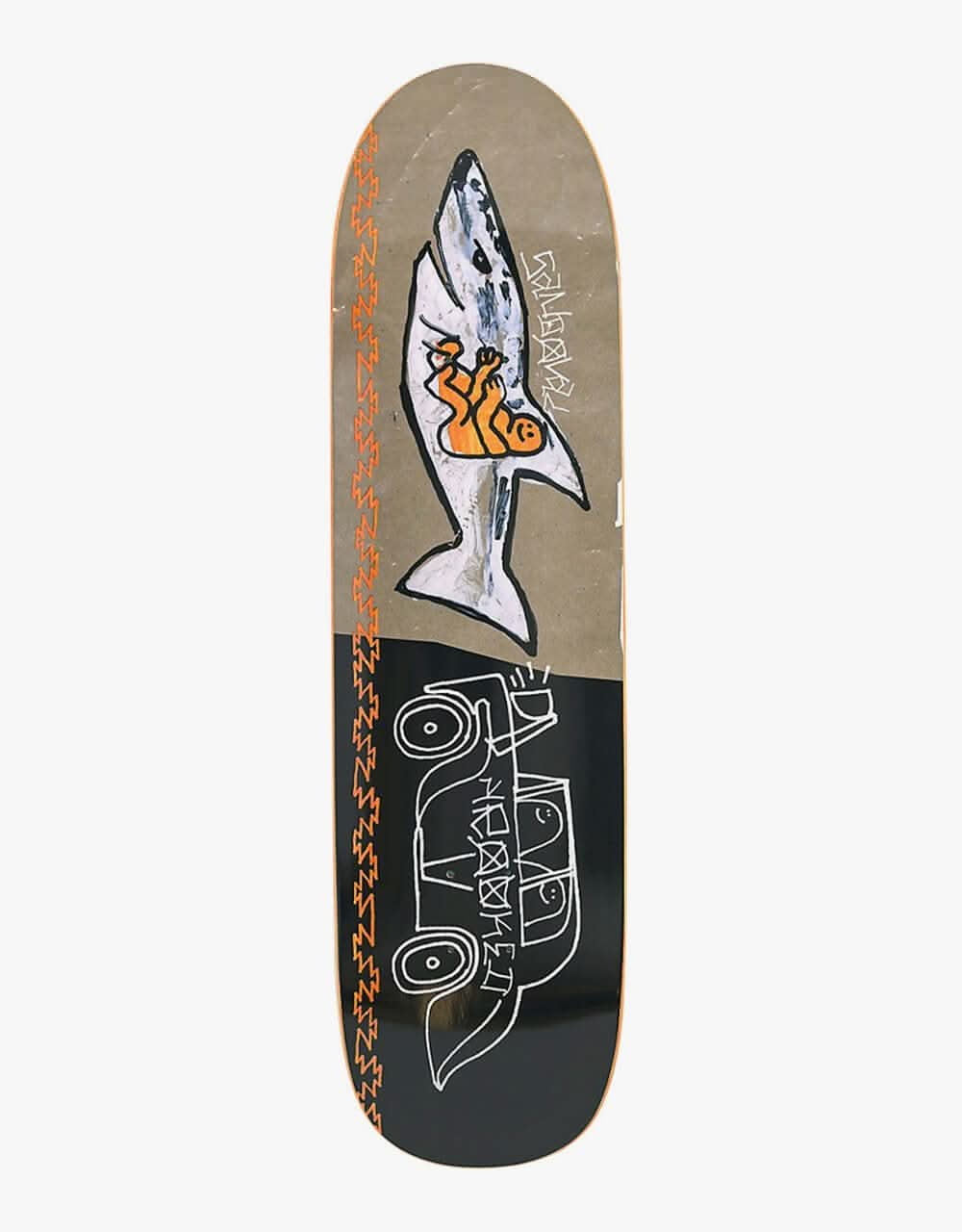 Krooked Sandoval Chase Skateboard Deck - 8.25"