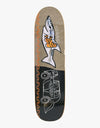 Krooked Sandoval Chase Skateboard Deck - 8.25"