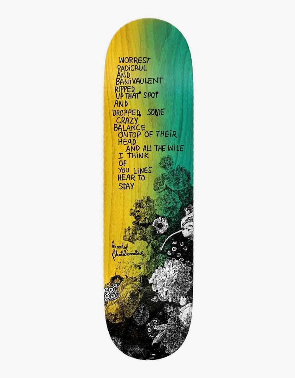 Krooked Worrest Xerox Skateboard Deck - 8.5"