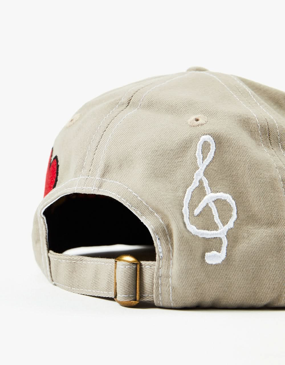 Butter Goods x Peanuts Dance 6 Panel Cap - Khaki