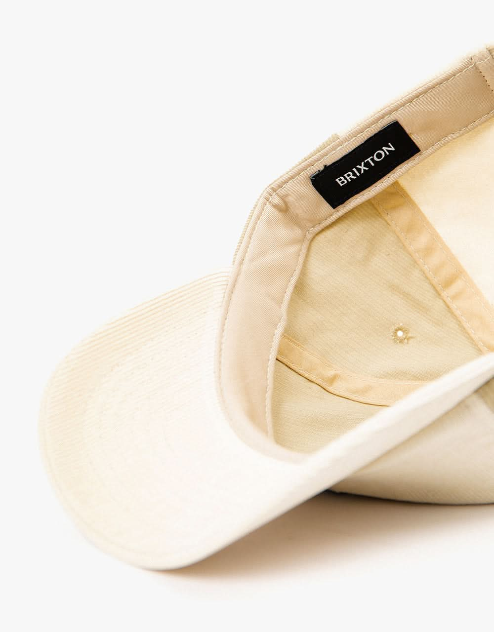 Brixton Alton Low Profile Cap - Off White/Dove