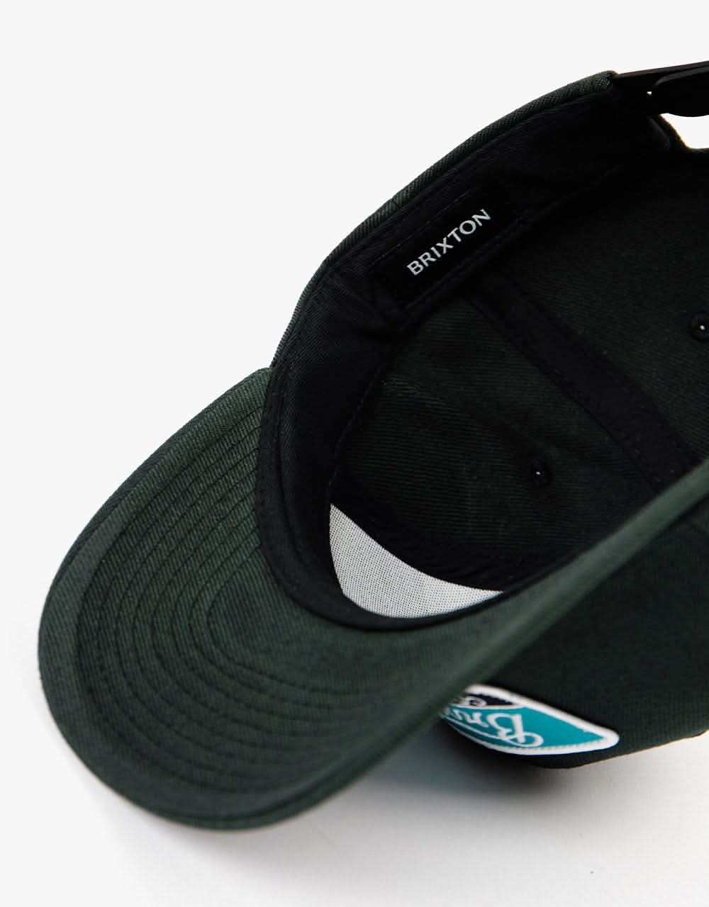 Brixton Linwood C Medium Profile Snapback - Black