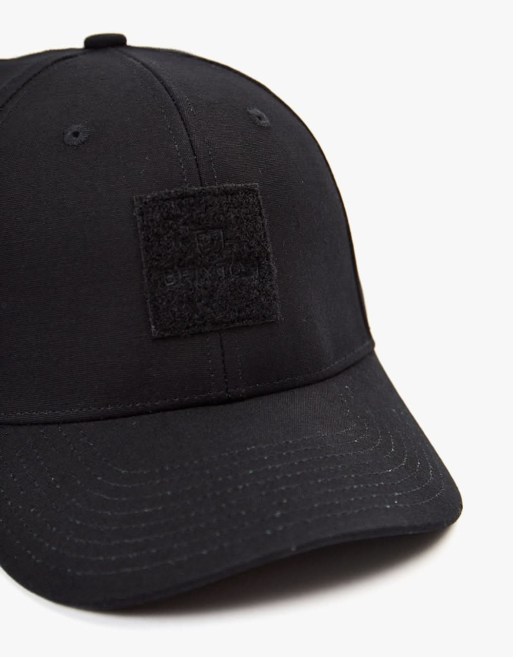 Brixton Alpha Block X Medium Profile Tactical Cap - Black