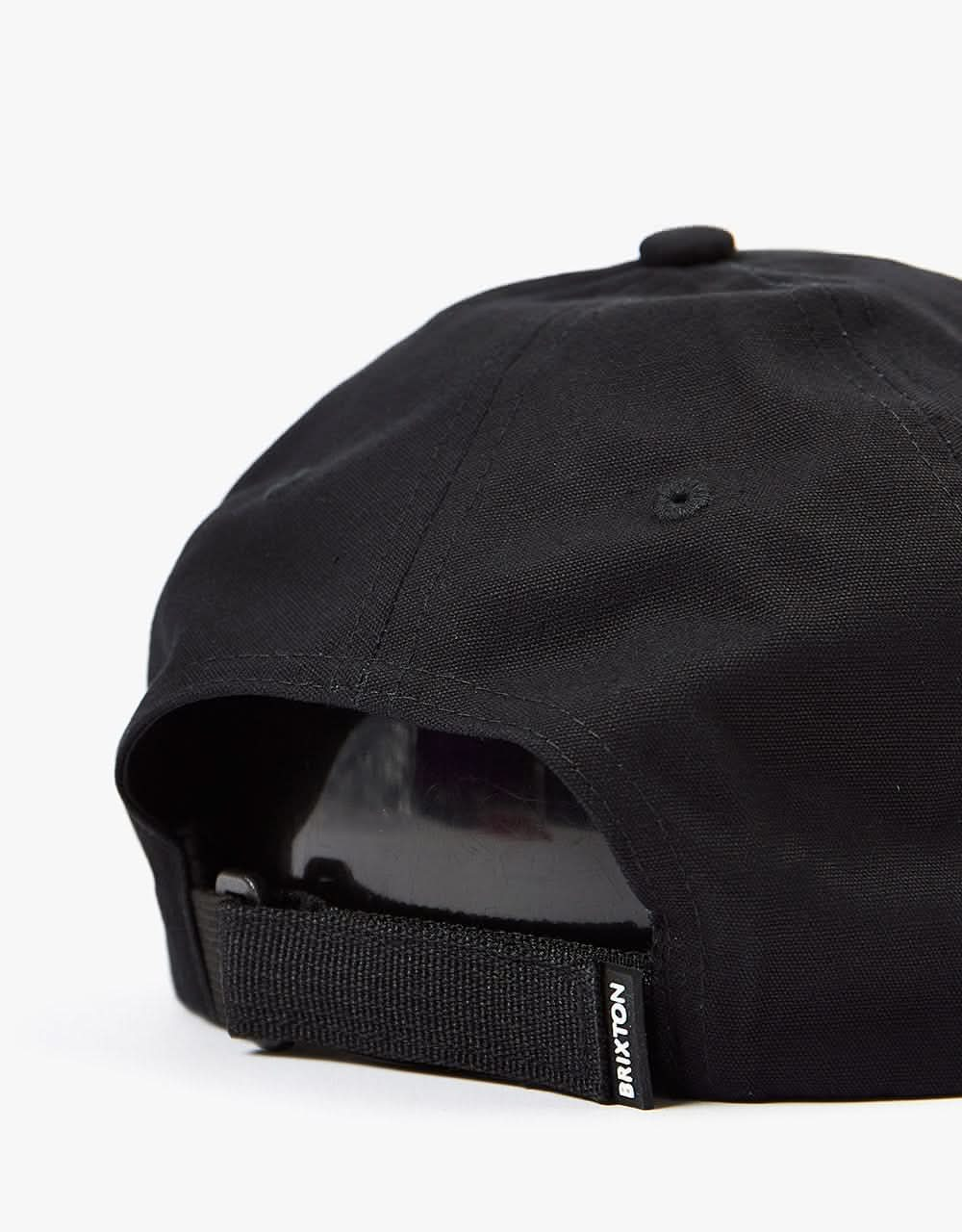 Brixton Alpha Block X Medium Profile Tactical Cap - Black