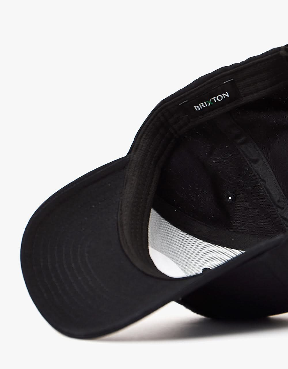 Brixton Alpha Block X Medium Profile Tactical Cap - Black