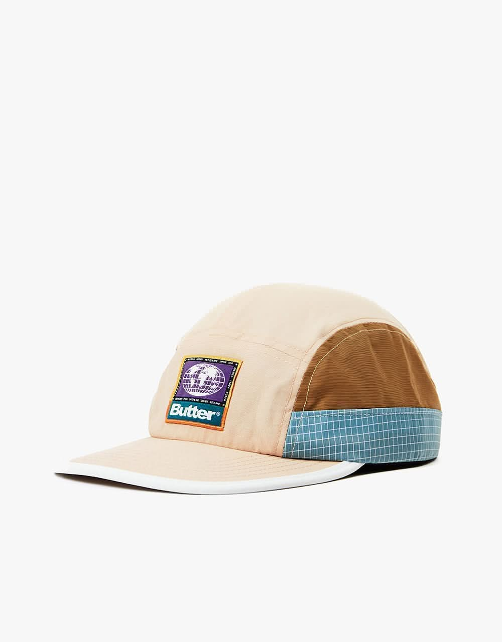 Butter Goods Summit 5 Panel Cap - Khaki