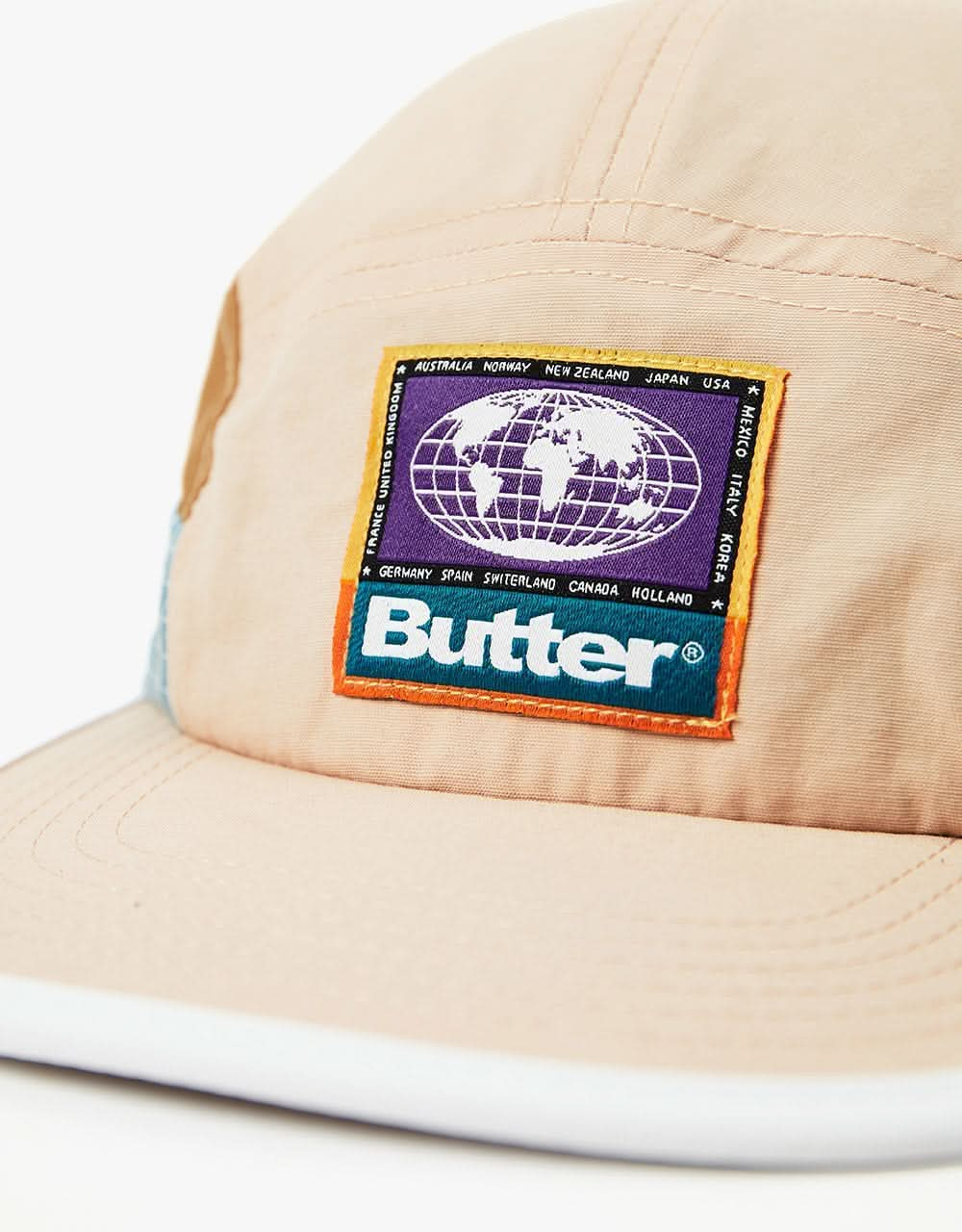 Butter Goods Summit 5 Panel Cap - Khaki