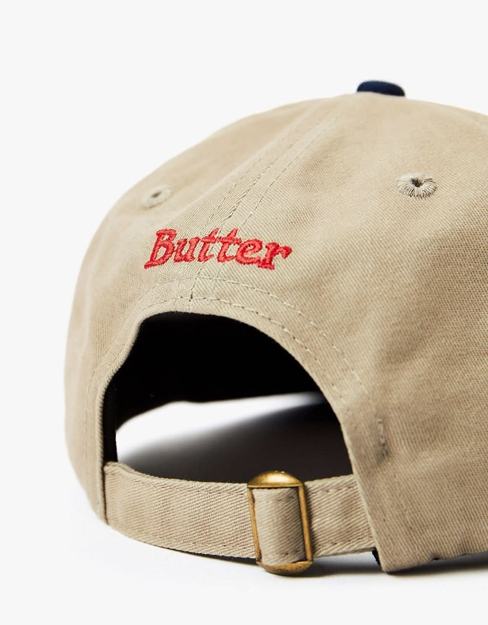 Butter Goods Worm 6 Panel Cap - Sage/Navy