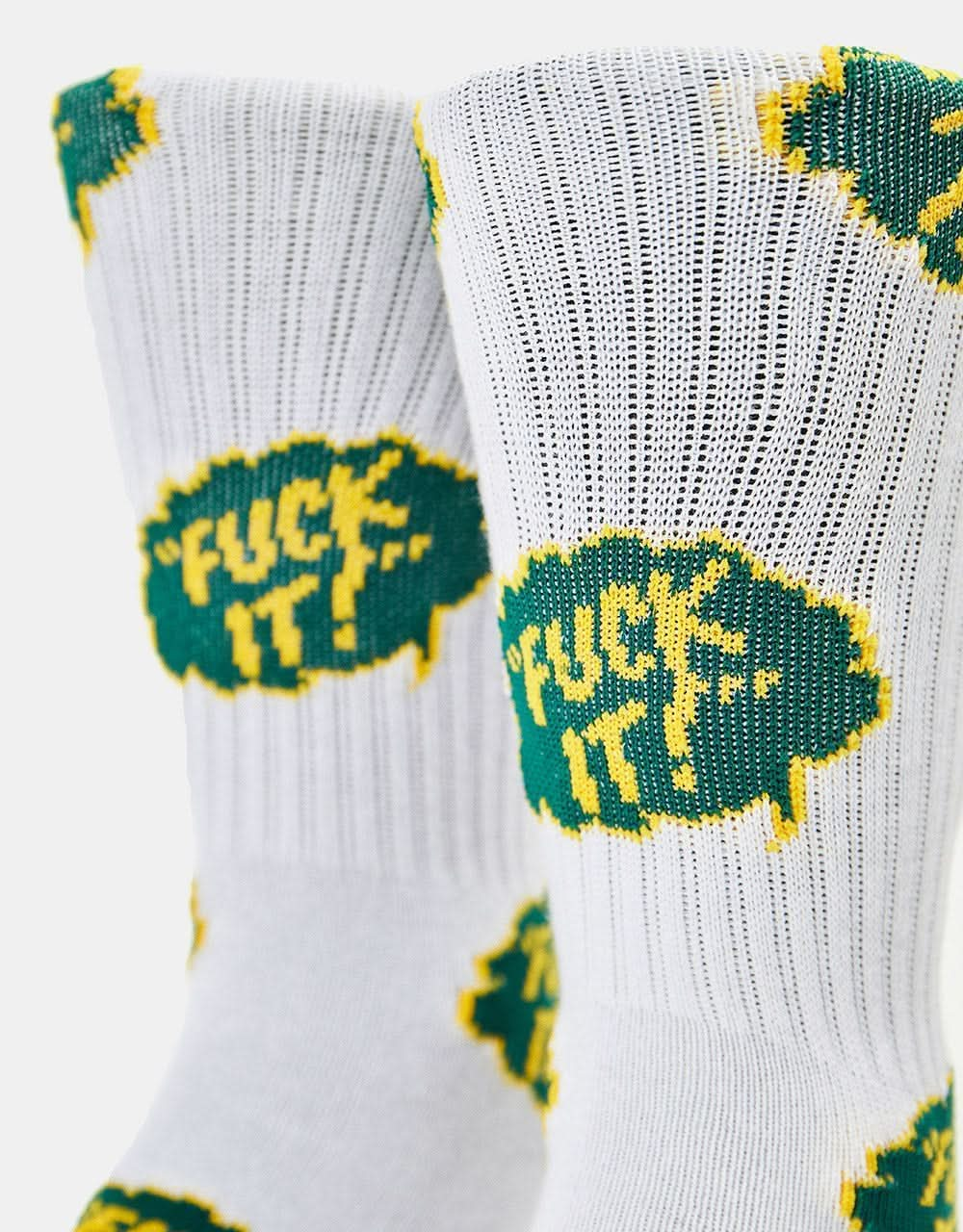 HUF OG Logo Socks - White