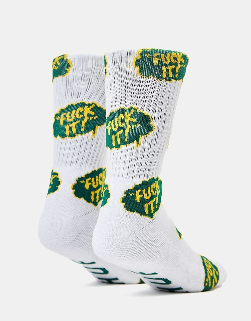 HUF OG Logo Socks - White