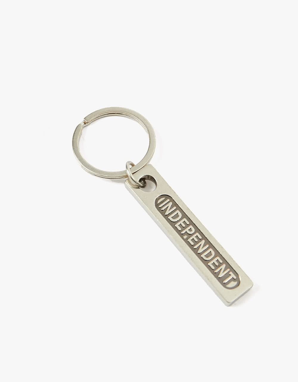 Independent Baseplate Keychain - Antique Nickel