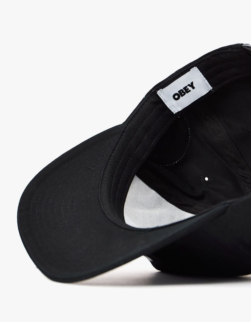 Obey Frank Snapback Cap - Black