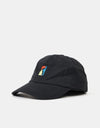 Poetic Collective Classic Cap - Black/Color Logo